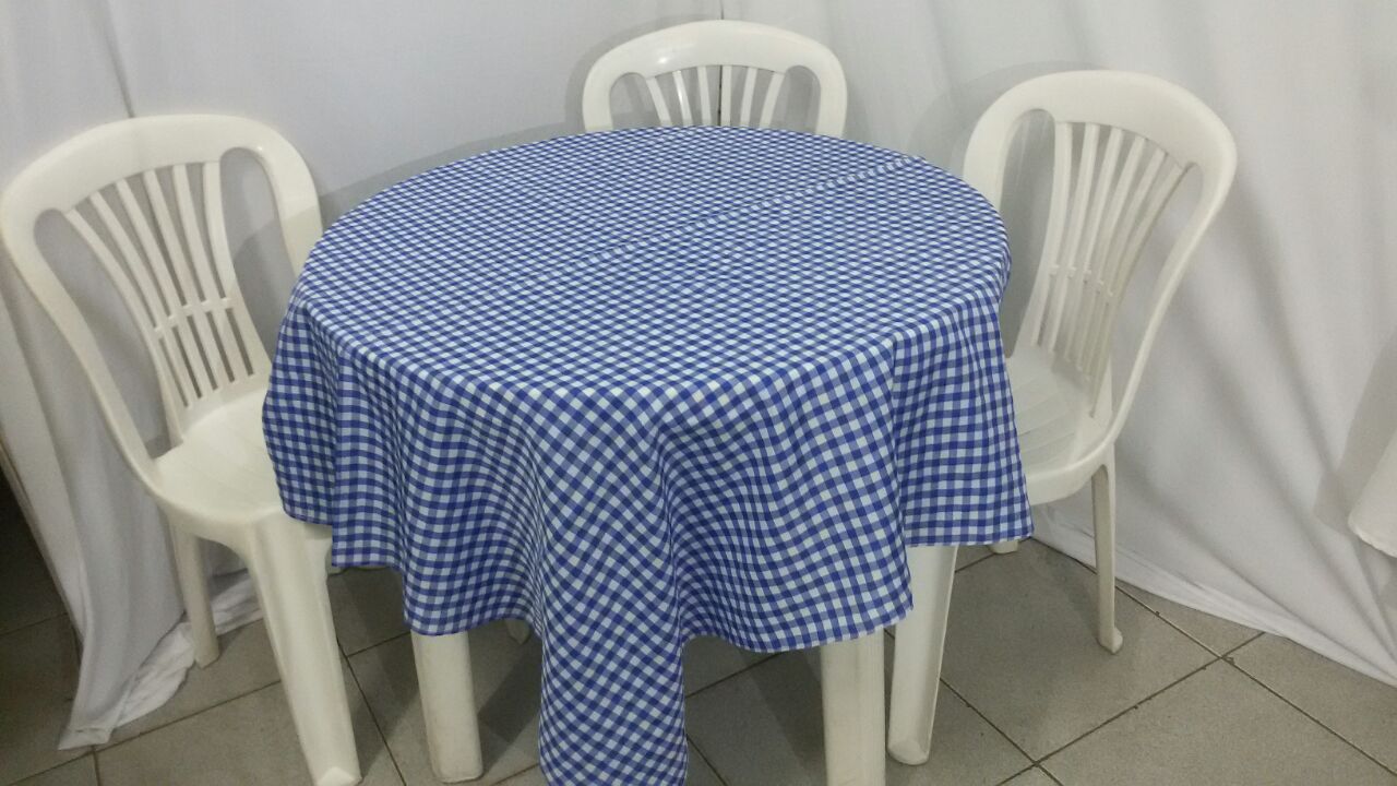 Toalha De Mesa Xadrez de Natal Vermelho, Azul Verde